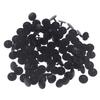 100Pcs/Set Round Buckle Plastic Button Set Garden Shoe Back Buckle Plastic Universal Beach Repair For Boys And Girls