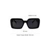 Celine Kwadratowe Okulary Przeciwsłoneczne z Logo Damskie Okulary Przeciwsłoneczne Czarne CL40304U-01A