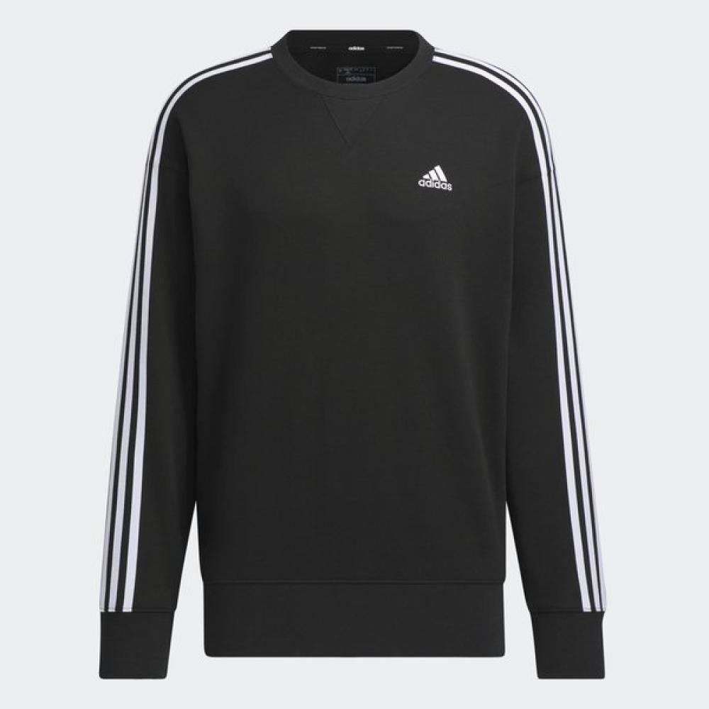 

Adidas Galleria Mens Sportswear Essential French Terry Sweatshirt BLACK/AL