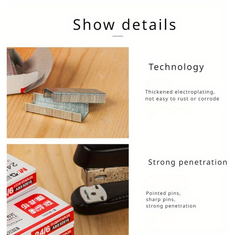 Premium No. 12 Staples, Standard Size 24/6 - Ideal for Office and Home Use