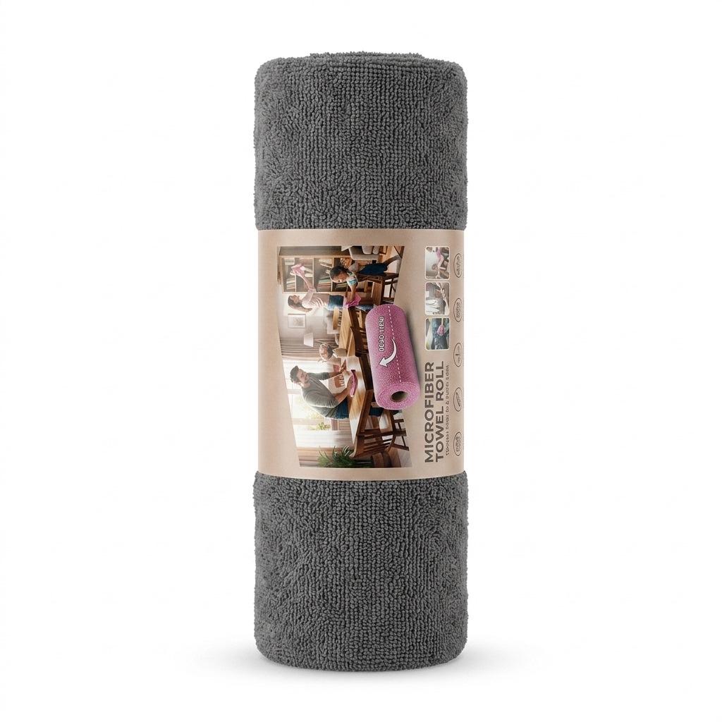 Thickened Polyester Disposable Dish Scrubber Cloth - All-Purpose, Hand-Tear Wipes for Kitchen and Housework.