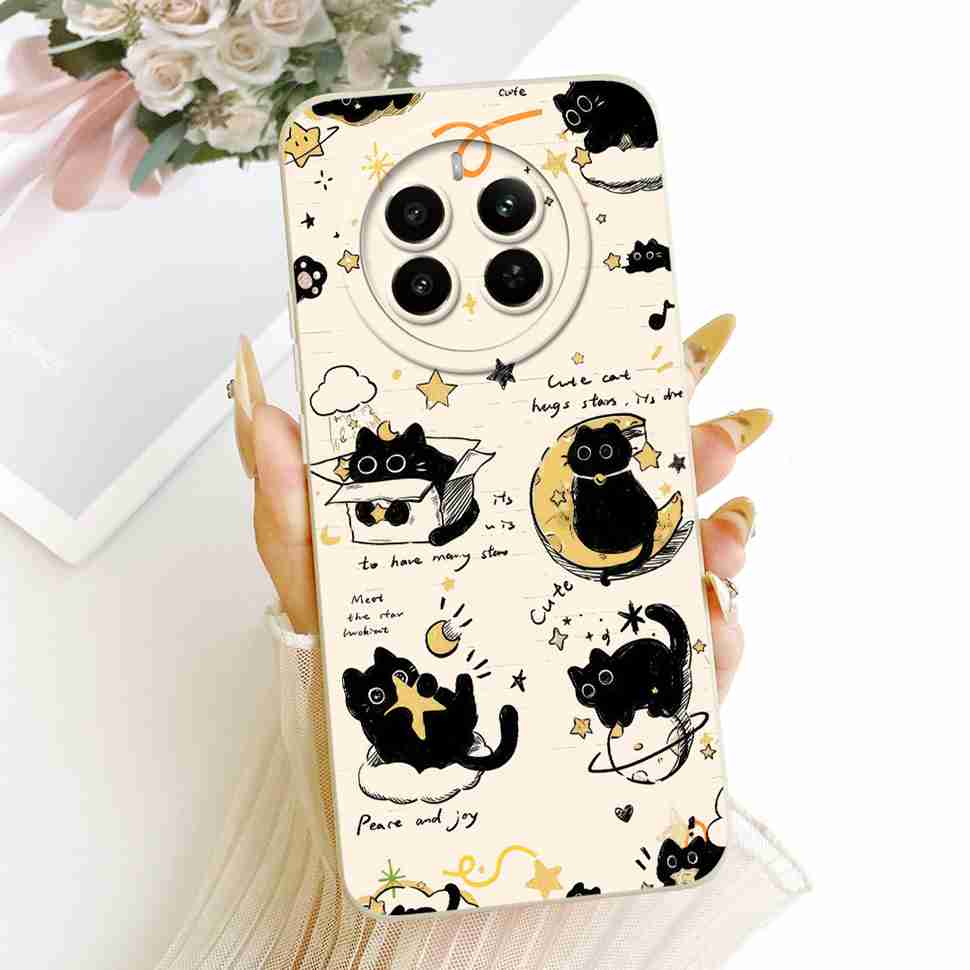 Für Realme 12 Pro 5G Hülle Bunte Blumen Rückseite Weiche Silikon Handyhülle Für Realme 12 Realme12 Pro RMX3842 Taschen Coque Capa