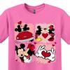 Disneyland Valentine's Day Shirt, Minnie and Mickey Mouse Love