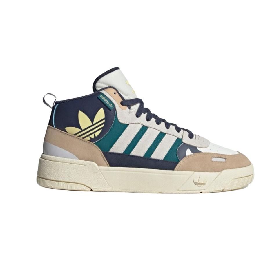 adidas Originální Post Up Pohodlné Všestranné Odolné Mid-Top Skateboardové Boty Unisex Skateboardové Boty Světle Zelené IG9126