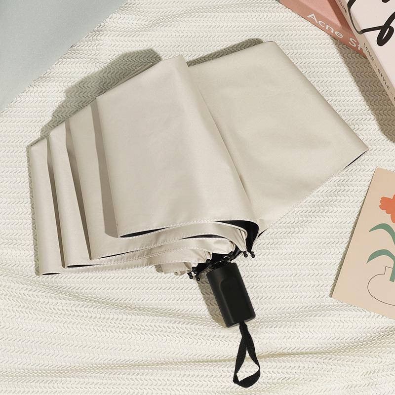 Doppelnutzungs-Sonnen- und Regenschirm - Manuell, Anti-UV, Robust, Faltbarer Sonnenschutz für Männer und Frauen