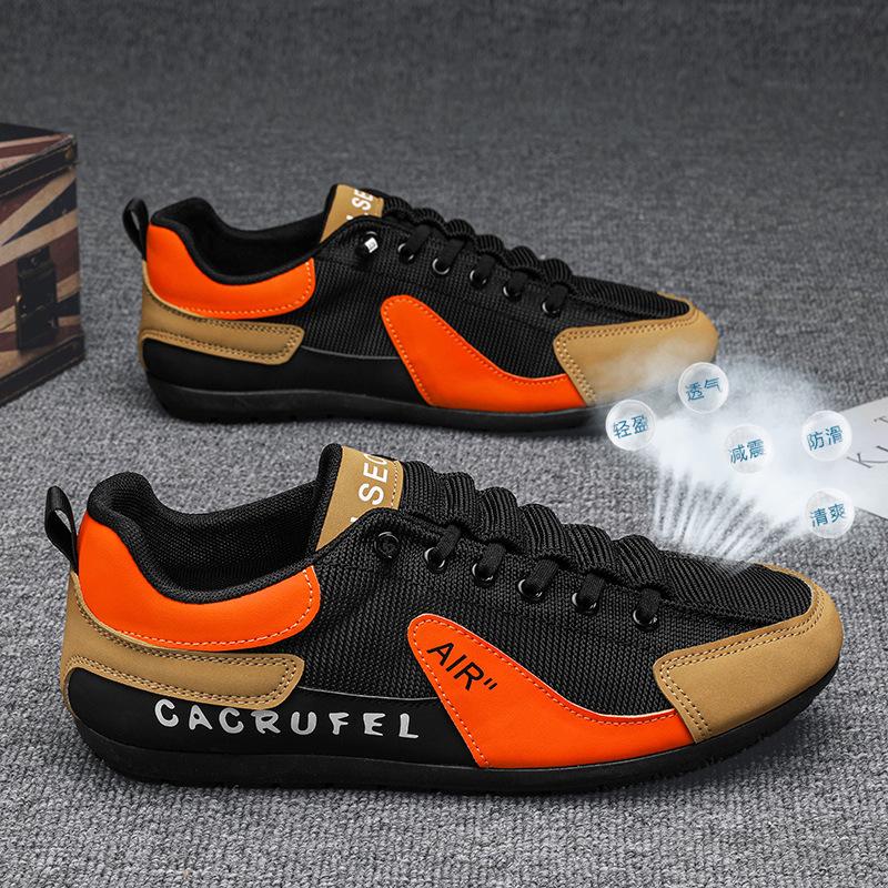 Fashion Men's Sneakers Men's Shoes 2025 New Mesh Breathable Non-slip Walking Shoes Outdoor Casual Shoes Fashion Comfort Flats Loafers