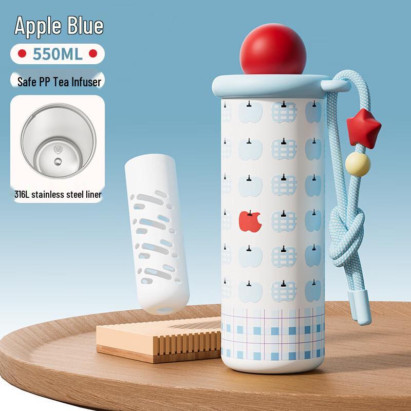 Shangqi Portable Ceramic-Lined Straw Cup
