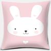 Cute Cartoon Animal Pattern Print Collection  Pillowcase Square  Home Office Decor