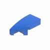 55PCS MOC Compatible Building Blocks 29120 Parts 1x2 Wedge-shaped Curved Panel (left) DIY Children's Toy Gift