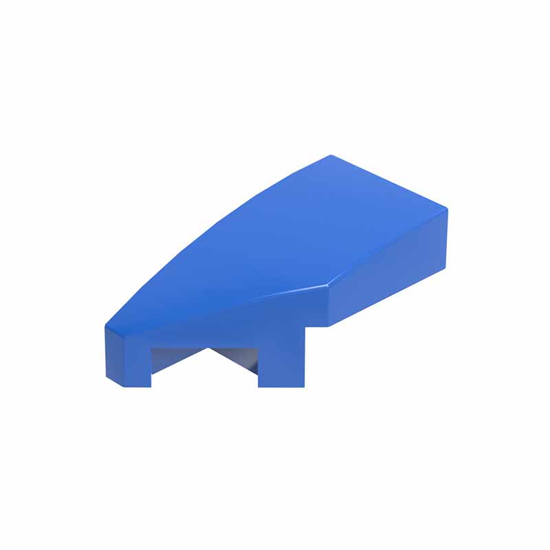 55PCS MOC Compatible Building Blocks 29120 Parts 1x2 Wedge-shaped Curved Panel (left) DIY Children's Toy Gift