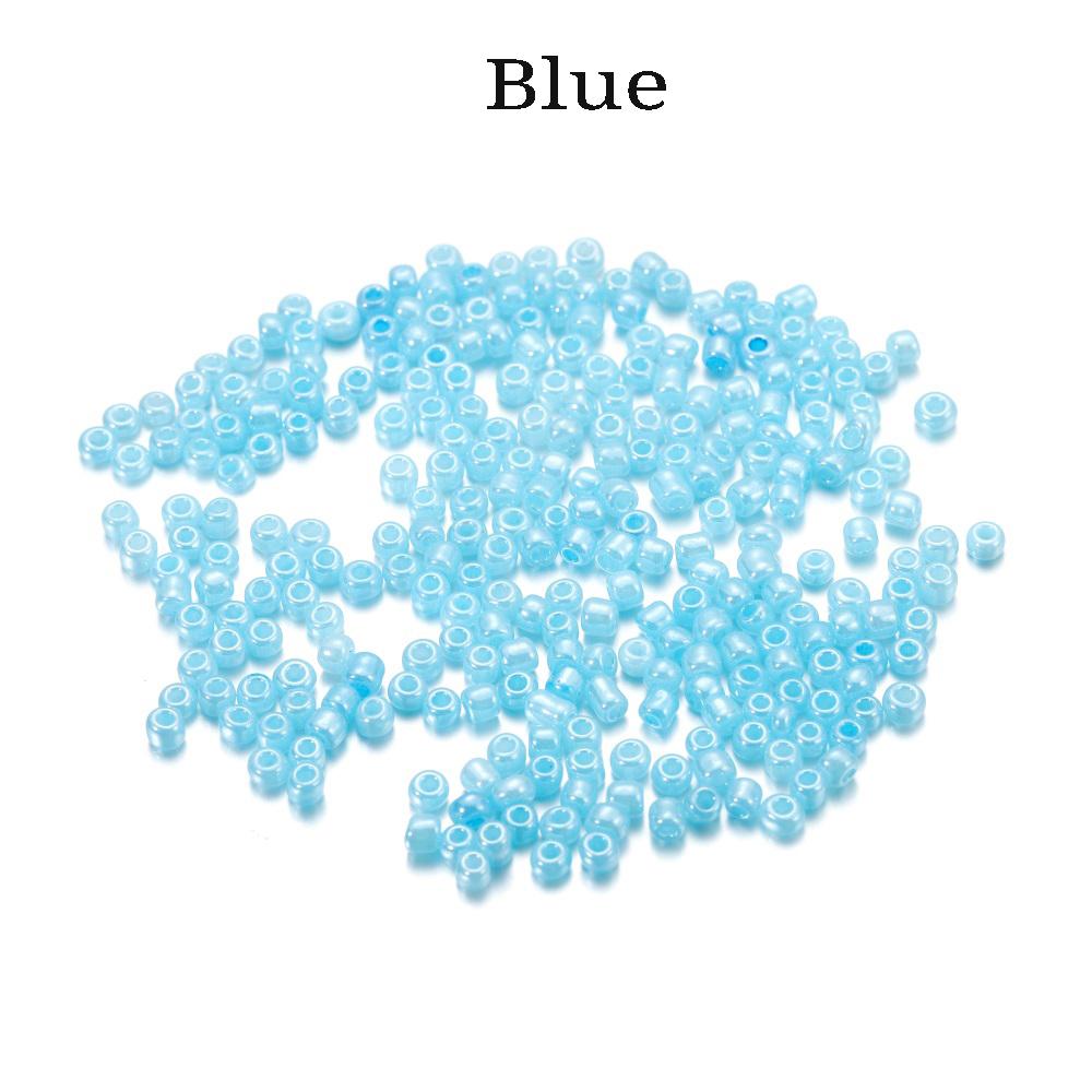 500pcs 3mm Cute Colorful Charm Macaron Glass Seed Beads Cute Small Bead Sweets For DIY Nacklace Jewelry Craft Making Accessories