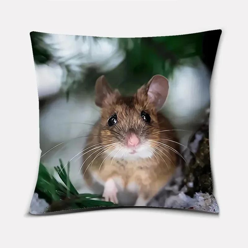 

Серия Дикие Животные Олень Пингвин Лиса Принт Квадратная Наволочка Полиэстер Чехол для Подушки Наволочка Гостиная Домашний Декор 66x66cm