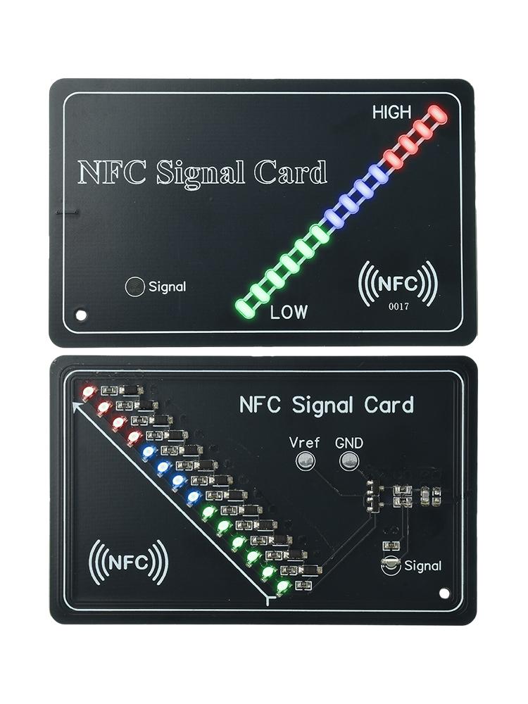 Smart RFID NFC Signal Testing Card Module 11.16MHz Frequency Nfc Card Encrypted Programmer Reader 1 Color LED Light Display