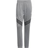 Logo Loose Fit Tapered Knit Sports Pants Men Bottoms Gray JN2495