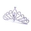 Birthday Gifts Princess Aisha Tiaras Rhinestone Hairpin Children Girls Hair Comb Crystal Crowns