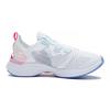 Li Ning Childrens Canglan Non-Slip Shock Absorbing Durable Lightweight Rebound Low-Top Running Shoes Kids sneaker White Pink YKFS022-4