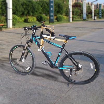 Lixada Dětská bezpečnostní sedačka na horské kolo Dětská cyklistická sedačka s odpružením vpředu Dětské kolo