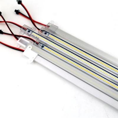 AC 220V LED Sert Işık Şeridi Yüksek Parlaklık 30cm/40cm SMD LED Floresan Projektör Tüp Bar Endüstrileri Vitrin Ekran Lambası