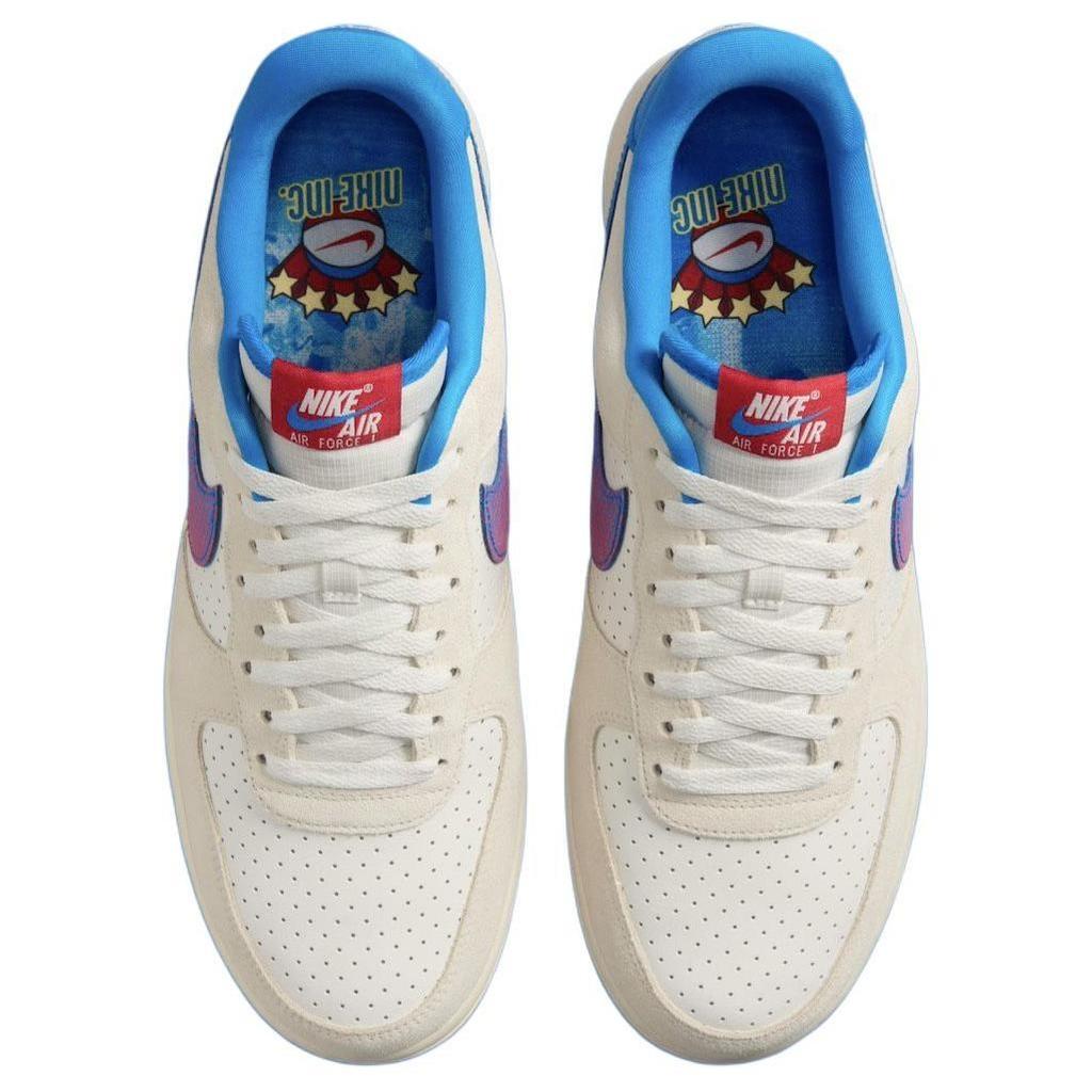 Nike Air Force 1 '07 LV8 'Coconut Milk Red Photo Blue' Men's HQ3618-113