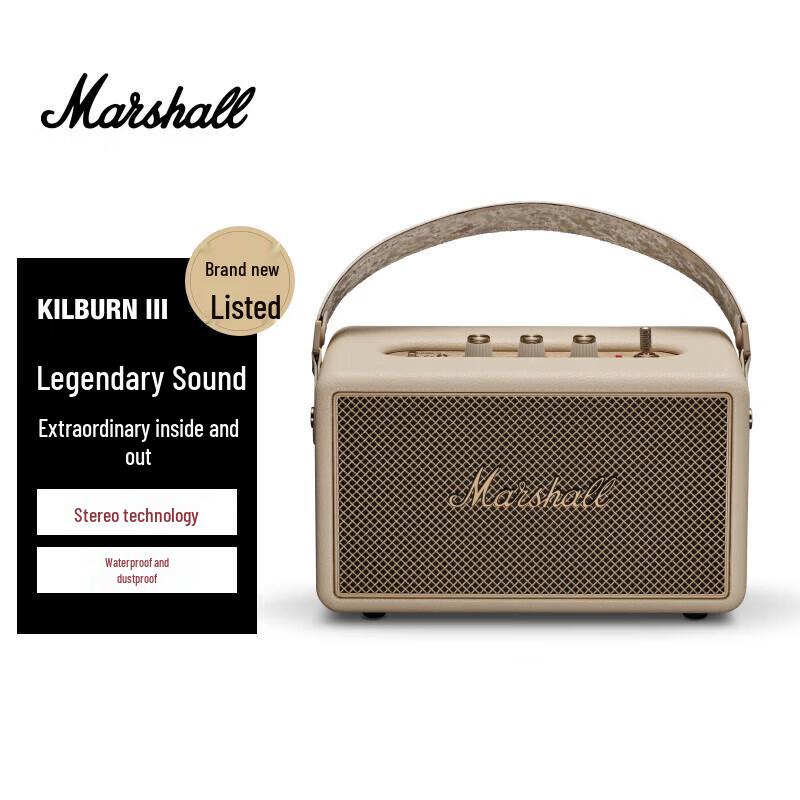 

Marshall Kilburn III Portable Bluetooth Speaker (CN version)