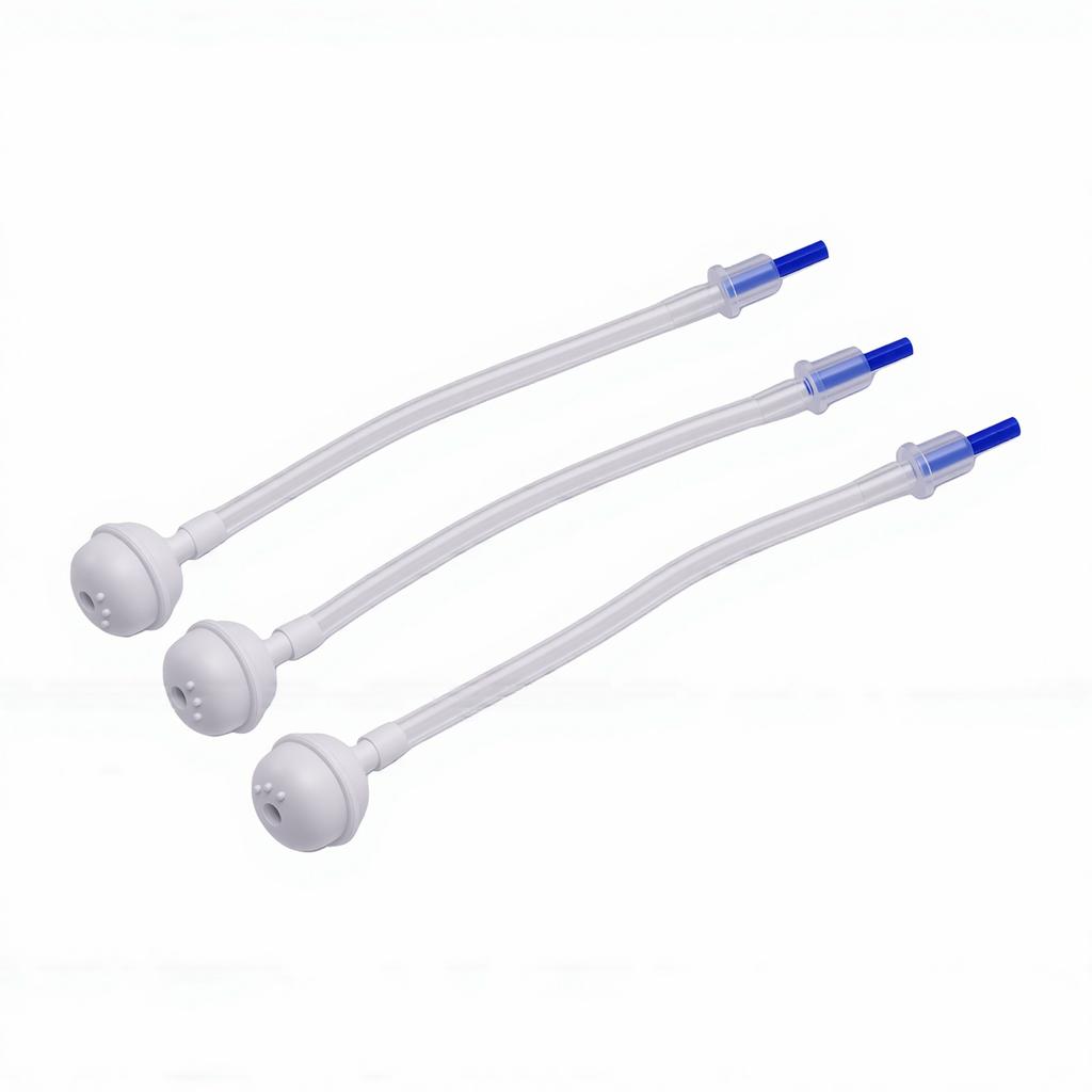 3 Pcs Universal Fit 360° Weighted Tube Replacement Tilted Spray Bottle Adapter for Triggers Pump Sprayers 4.3 Inch Tube with Weighted Ball
