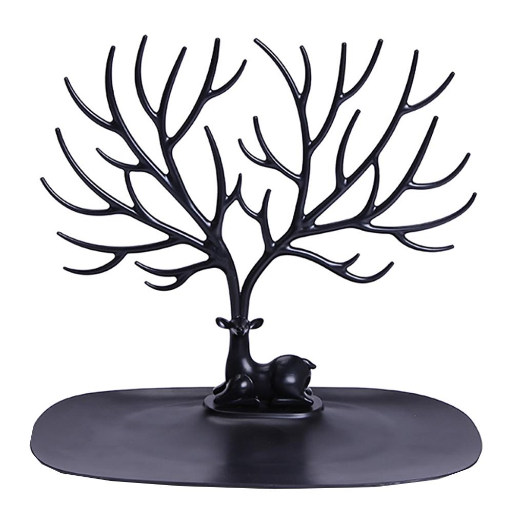 

Delicated Necklace Earrings Chain Deer Stand Display Organizer Holder Show Rack Jewellery Holder