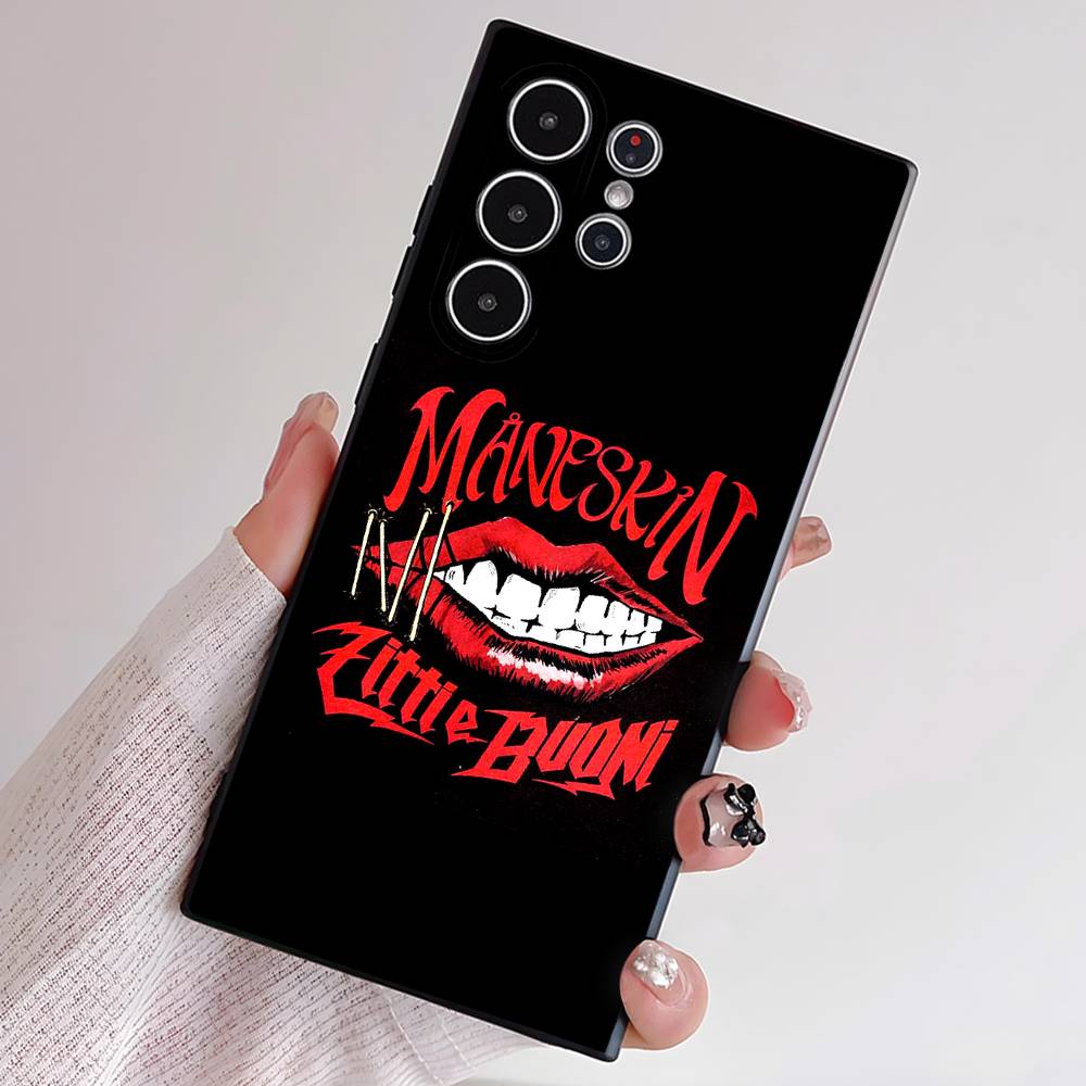 M-Maneskin Damiano David Phone Case For Samsung S Series S21 S22 S23 S24 S25 FE Plus Ultra TPU Soft To Skin-friendly Case