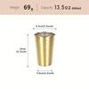 Shangqi 400ml 304 Stainless Steel Hammered Travel Mug