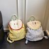 Women Backpack Preppy Style Versatile Commuting Backpacks Student Travel Casual Sports Color Clashing Drawstring Nylon Bag