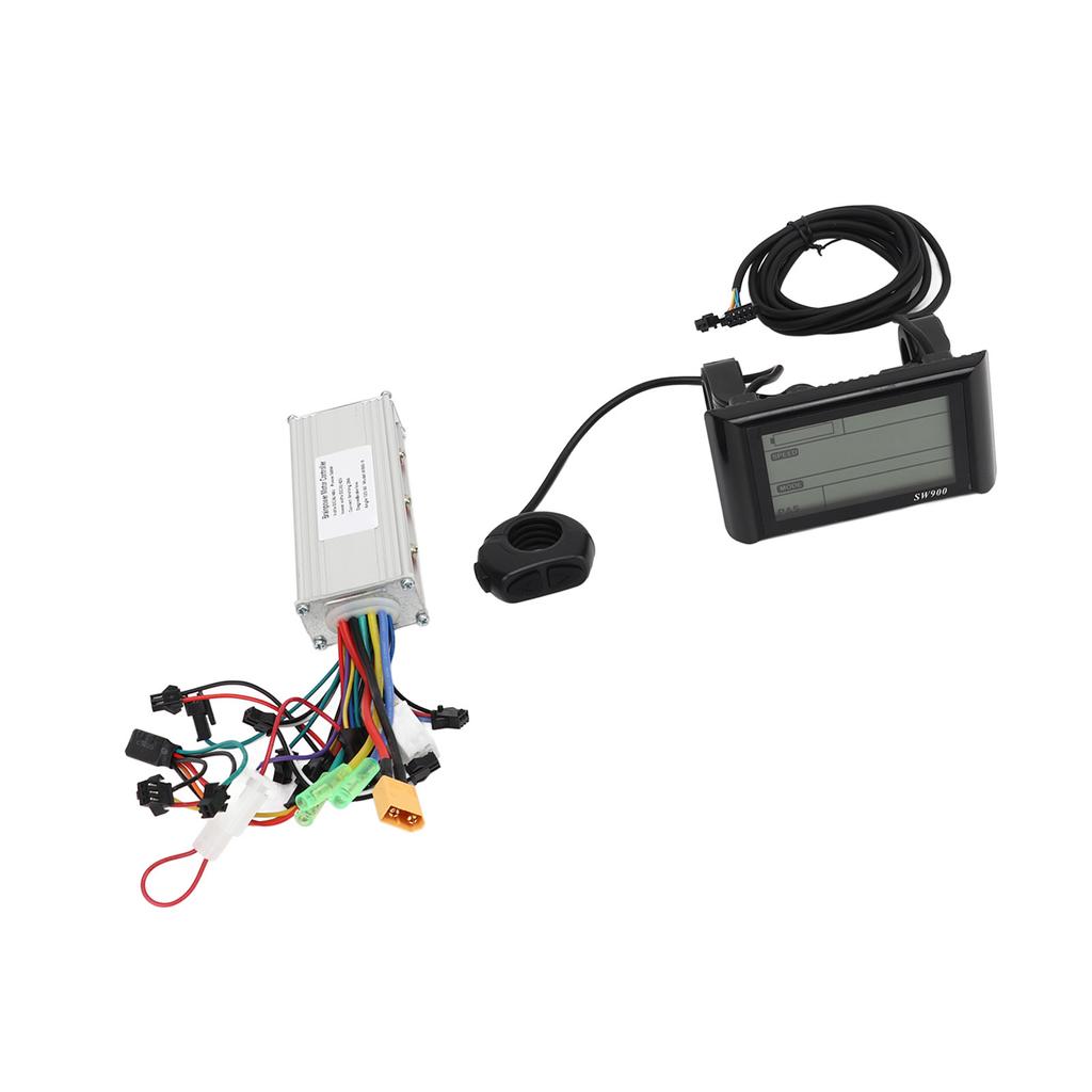 36V 48V 500W Motor Brushless Controller and SW900 LCD Display Electric Bike Conversion Kit