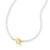 GAVU Freshwater Pearl Stainless Steel Necklace for Women [GAVU]