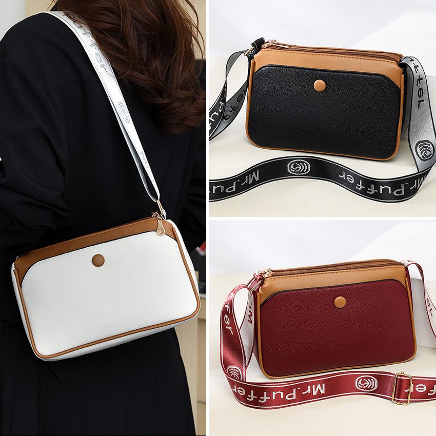 New Summer Mother's Day Medium Mother's Bag Crossbody Bag Large Capacity Solid Color Commuter Small Bag Shoulder Bag