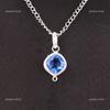 Tanzanite Stone 925 Sterling Silver Daughter Gift Trendy Engagement Boho Pendant PP-11-6