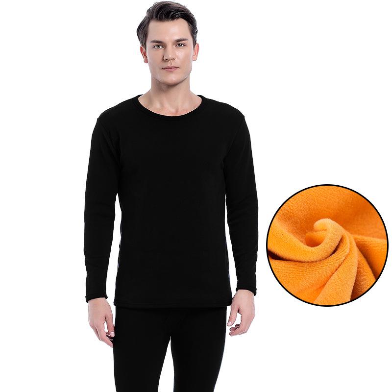 

Комплект термобелья унисекс двухслойный золотистый бархат Triple Extra Large