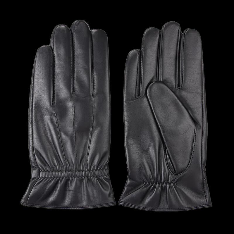 Hengyuanxiang Men's Leather Gloves