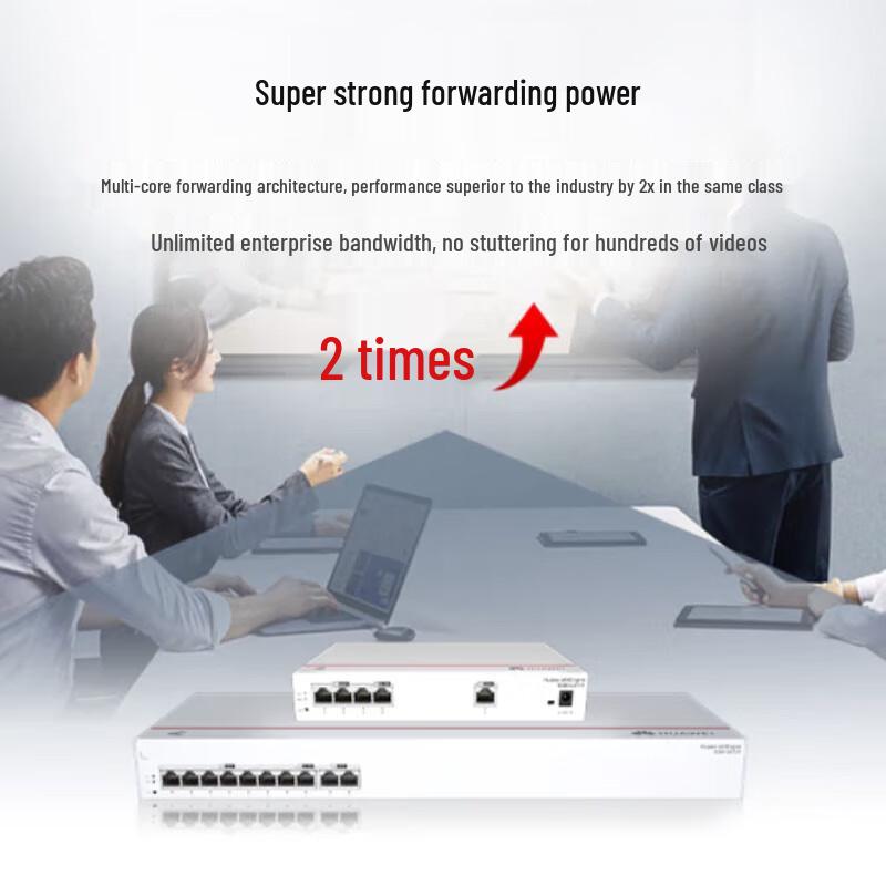 Huawei S380-S8T2T 10-Port Gigabit Router Switch Combo