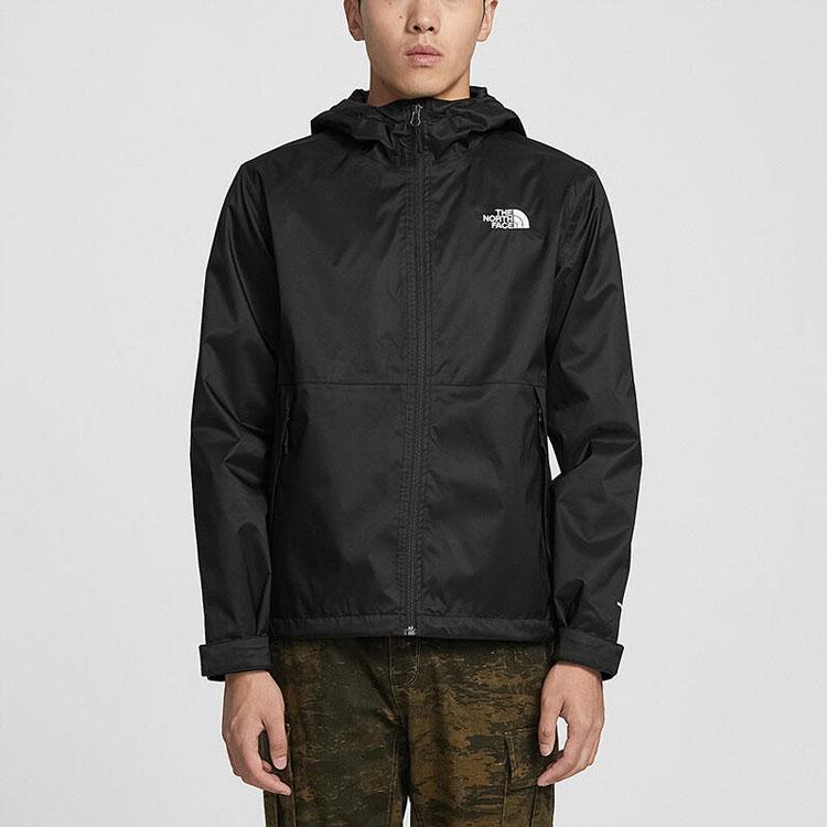 The North Face Urban Exploration Wasserdicht, Winddicht und Abriebfest Windbreaker Jacke Herren Schwarz NF0A4UDN-JK3
