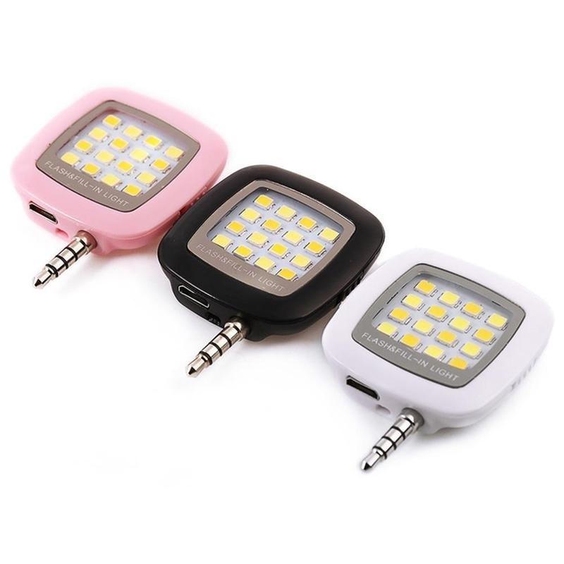 Buy 2018 New Portable Rechargeable 16 Selfie Flash LED Camera Lamp ...