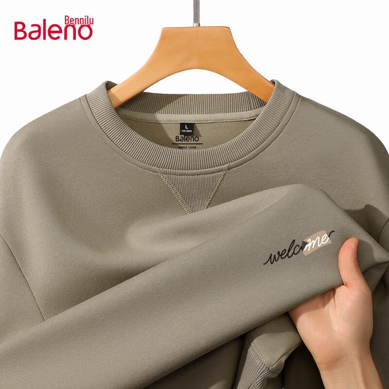 Baleno Men's American Style Graphic Crewneck Sweatshirt