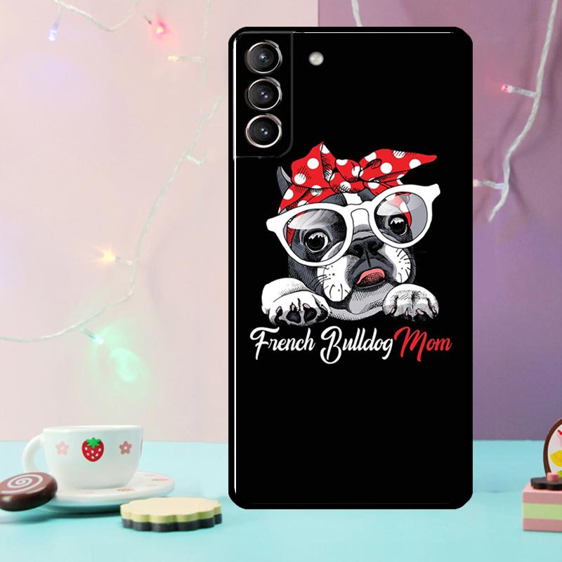 French Bulldog Dog Phone Case For Samsung Galaxy S25 Ultra S20 S21 S22 S23 S24 Ultra Plus S9 S10 S25 FE Cover