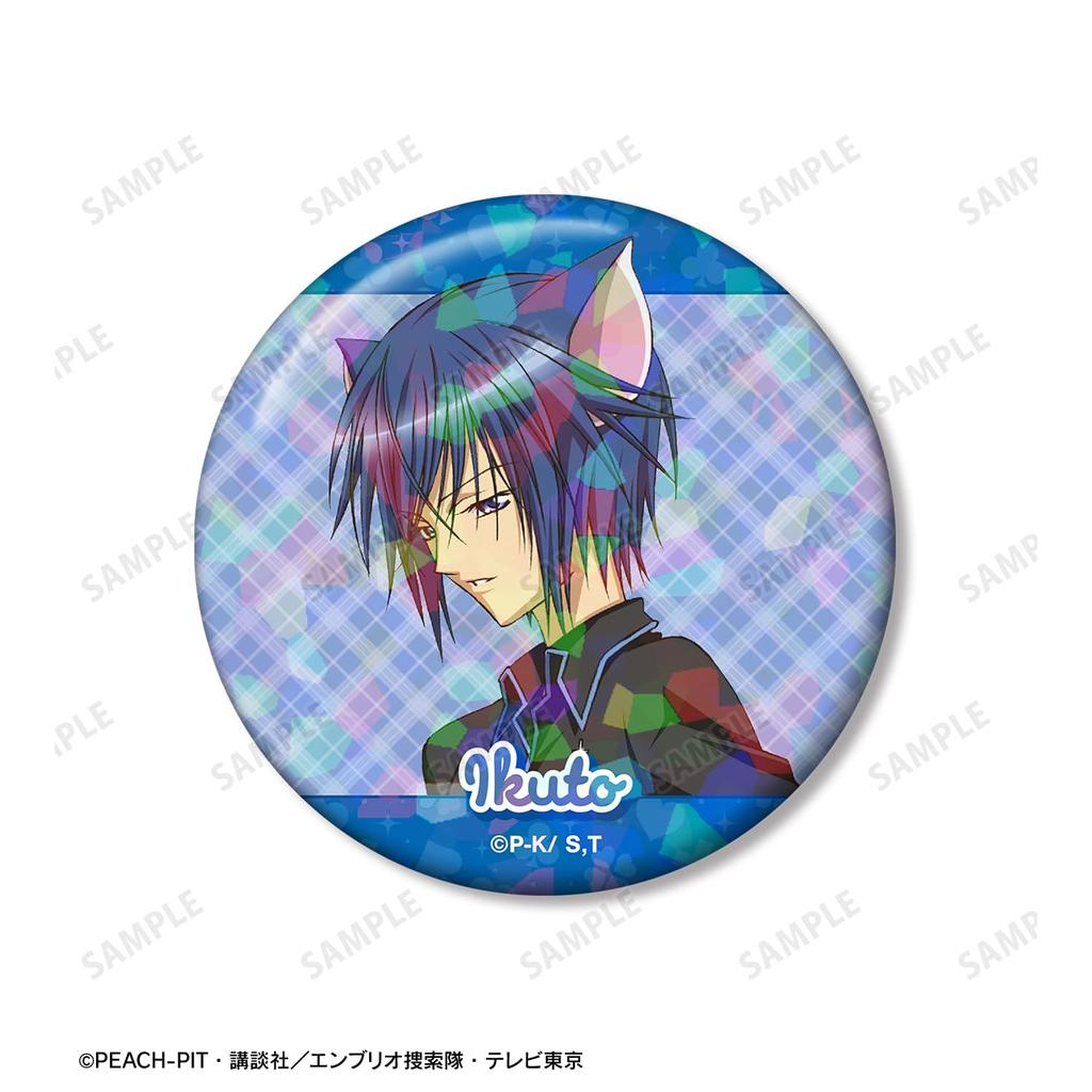 TV Anime Tsukuyomi Ikuto Holographic Can Badge Set of 3 "Shugo Chara!"