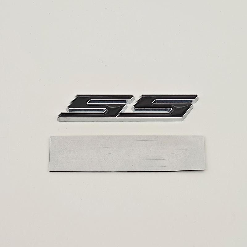 3D Metal Car Rear Trunk Logo Badge Sticker Front Grille Emblem For Chevrolet SS Sport Camaro Cavalier Onix Cruze Aveo Silverado