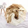 Horse, Artwork- Automatic Umbrella,Suitable for Men and Women,Suitable for Birthdays, Christmas, Gifts for Fashion Lovers0908b
