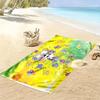 Diddl Print Strandtuch, Großes Weiches Schnelltrocknendes Handtuch für Strand Camping Schwimmen