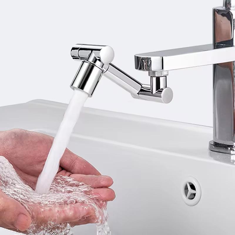 Rotating Faucet Extender Multifunctional Extension Faucet Aerator Metal Faucet Aerator Bathroom Faucet Splash Proof Aerator