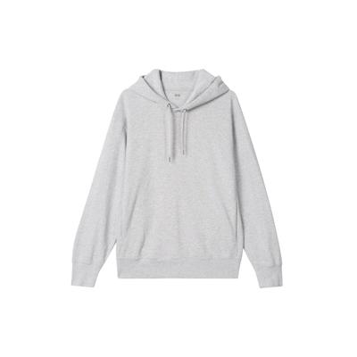 Uniqlo Long Sleeve Casual Sports Hoodie Unisex Hoodies Light-Gray 465200-05
