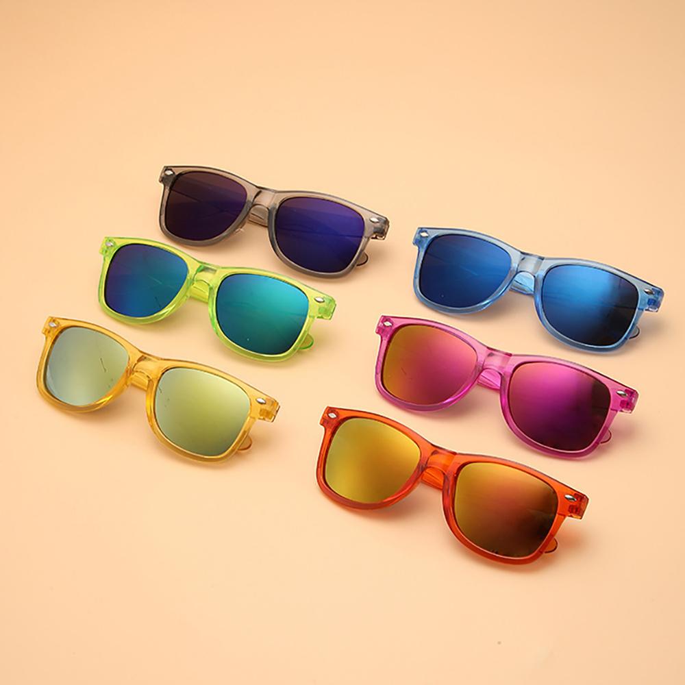 Children's Square Frame Sunglasses Sun Protection Sunglasses Simple and Versatile Fashion Trend New Document Summer 2024