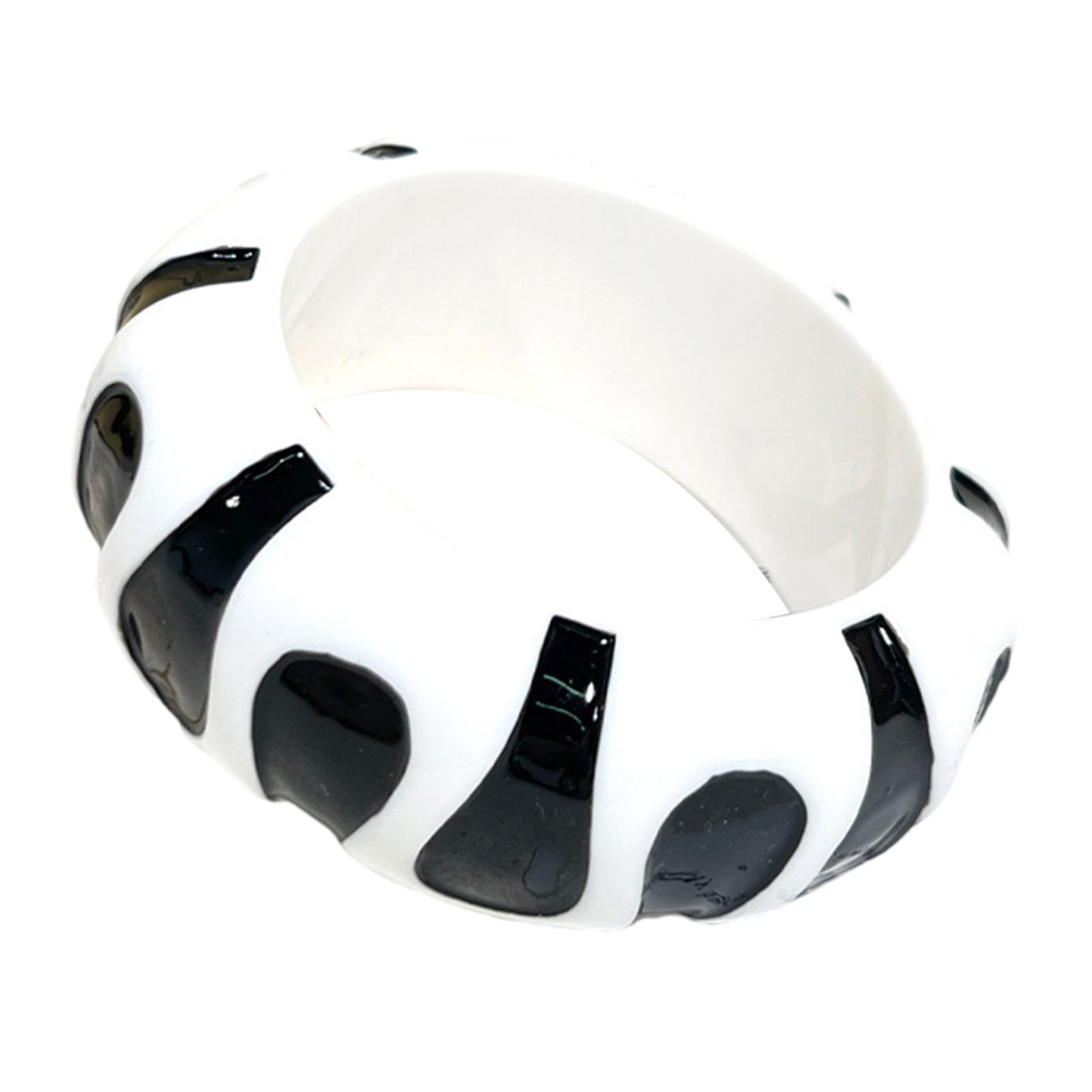 

Стильный браслет из смолы в горошек для женщин, портативный, прочный, подарочный, с элегантной упаковкой