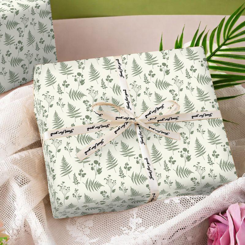 Happy Birthday Flower Valentine's Day Birthday Gift Packaging Paper florist wrapping paper gift wrapping paper