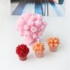 DIY Rose Lily Vase Silicone Candle Mold 3D Simulation Pottery Aromath Wax Resin Mold Cake Baking Tool Wedding Decoration Gift
